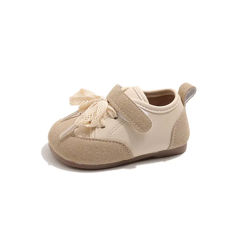 Korean Style Baby Girl Leather Shoes Wear-Resistant Soft Sole Baby Toddler Shoes Casual Girls Bean Spring and Autum New Children's Shoes - Image 7