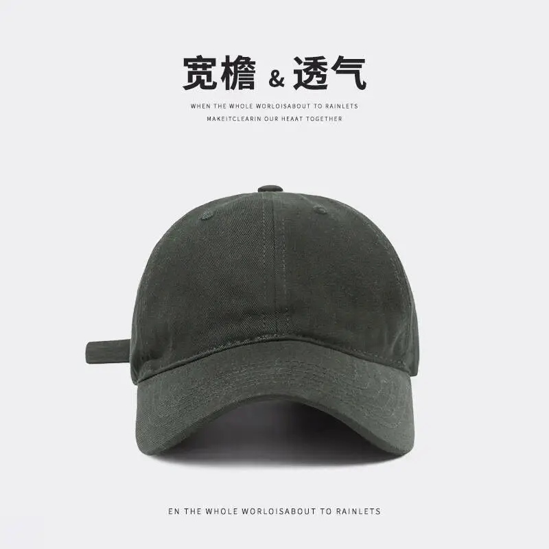 Men's White Baseball Cap with Curved Brim - Image 7