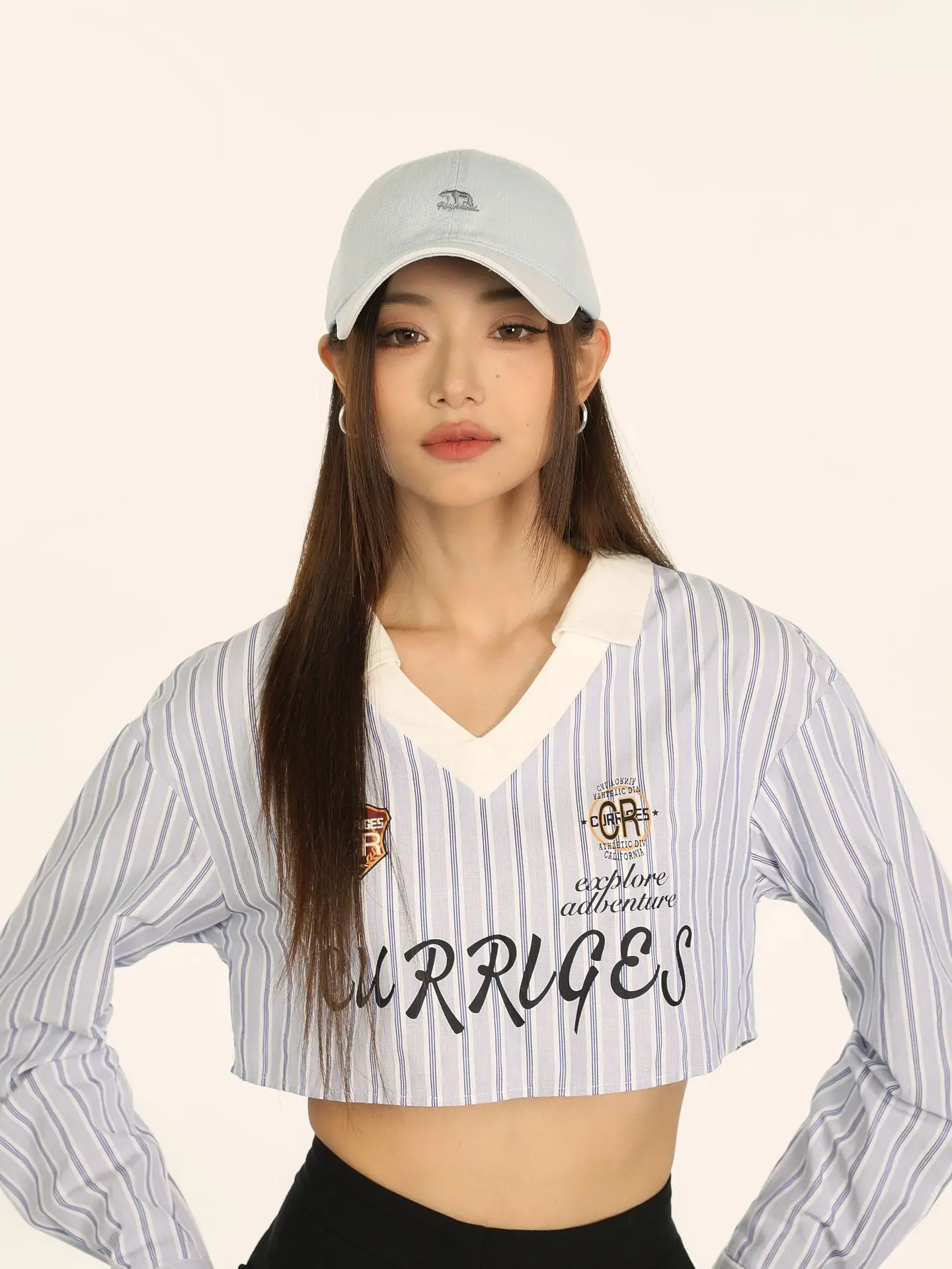 Women Bear Denim Cap 2026 Wide Brim Couple Style — feature 19