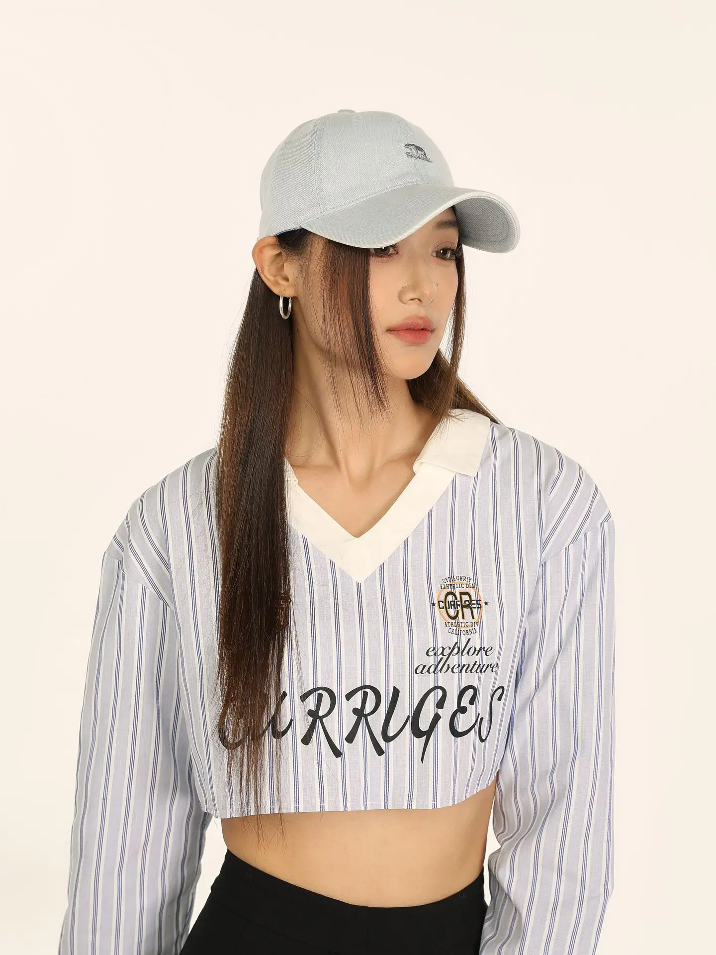 Women Bear Denim Cap 2026 Wide Brim Couple Style — feature 20