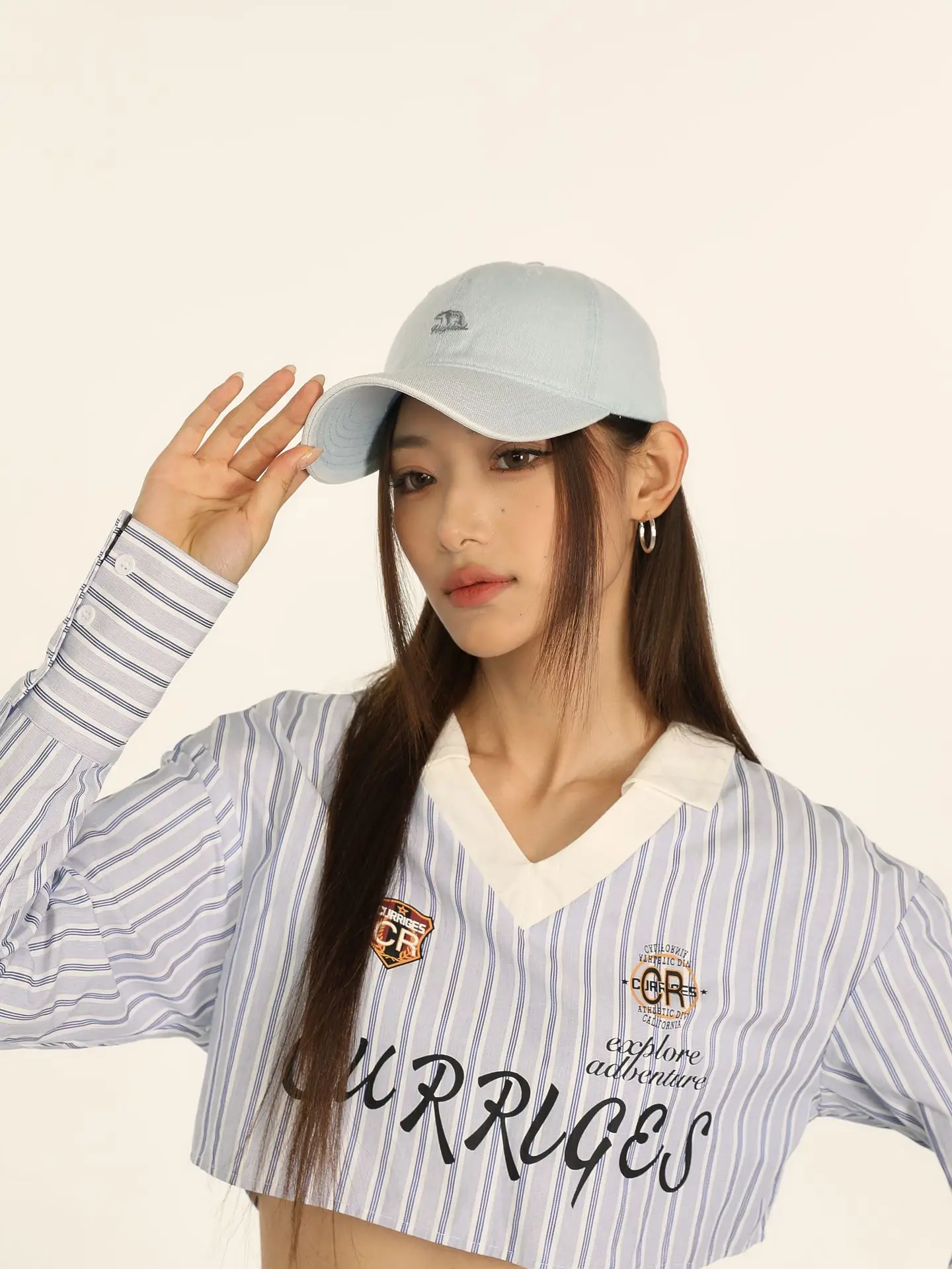 Women Bear Denim Cap 2026 Wide Brim Couple Style — feature 22