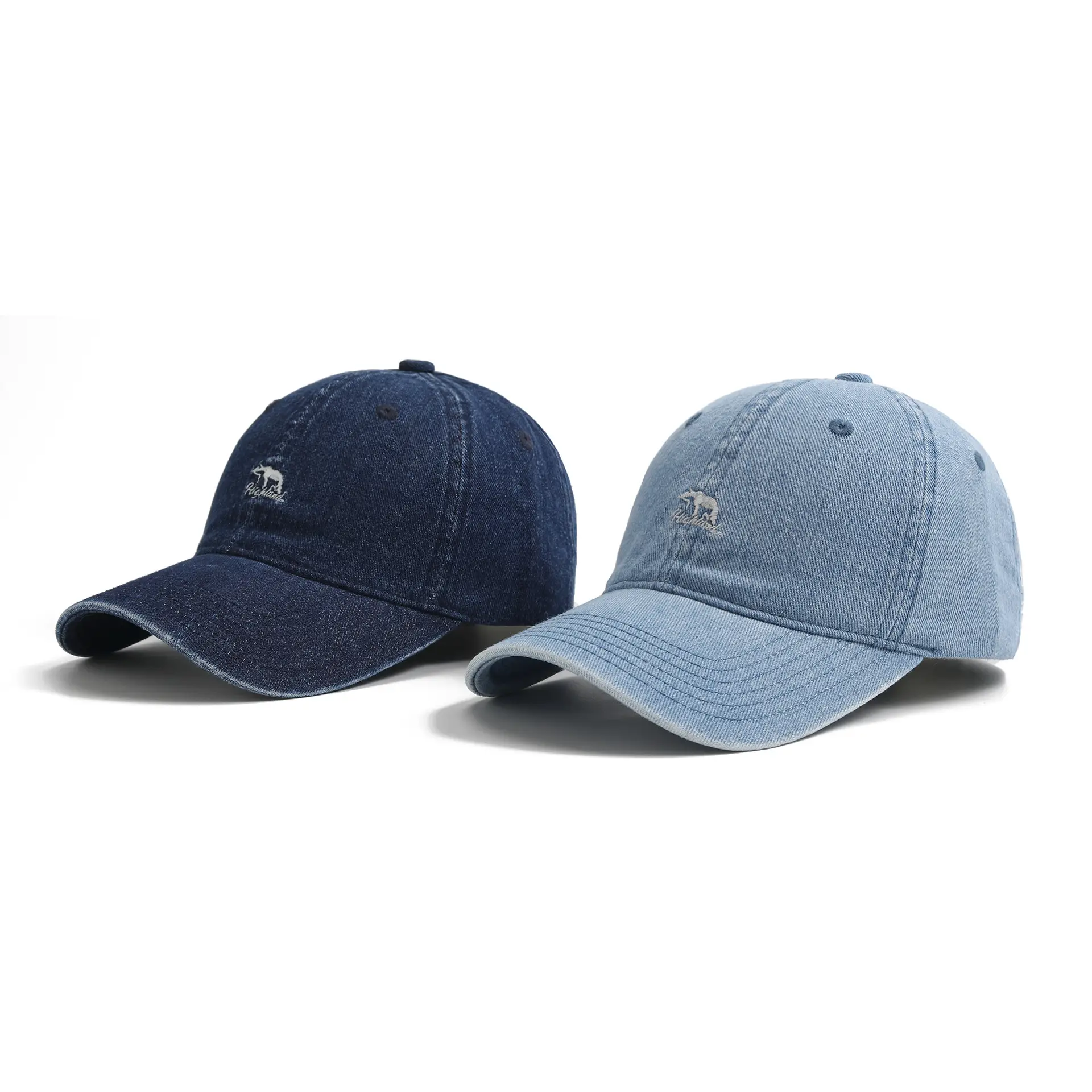 Women Bear Denim Cap 2026 Wide Brim Couple Style — feature 8