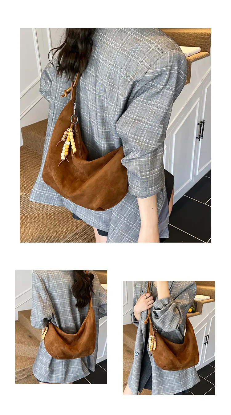 Brown Retro Crossbody Bag for Women 2026 — feature 11