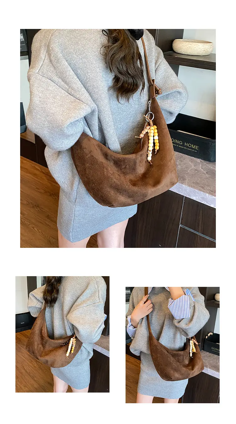 Brown Retro Crossbody Bag for Women 2026 — feature 12
