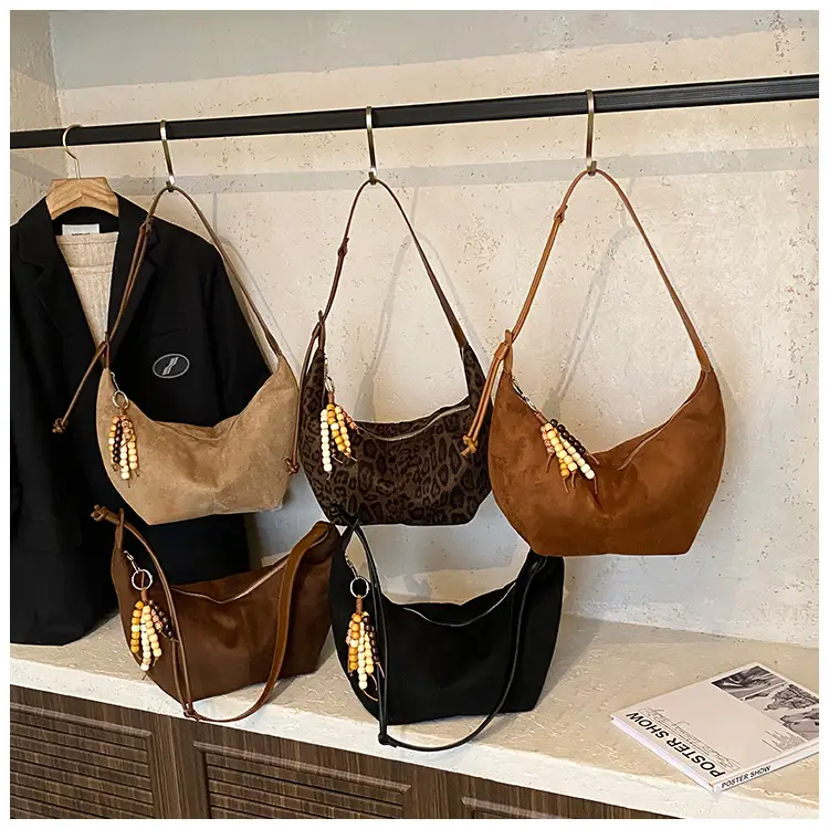 Brown Retro Crossbody Bag for Women 2026 — feature 13