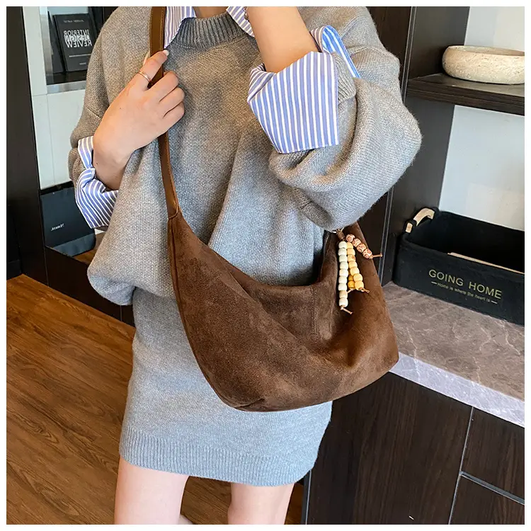 Brown Retro Crossbody Bag for Women 2026 — feature 14