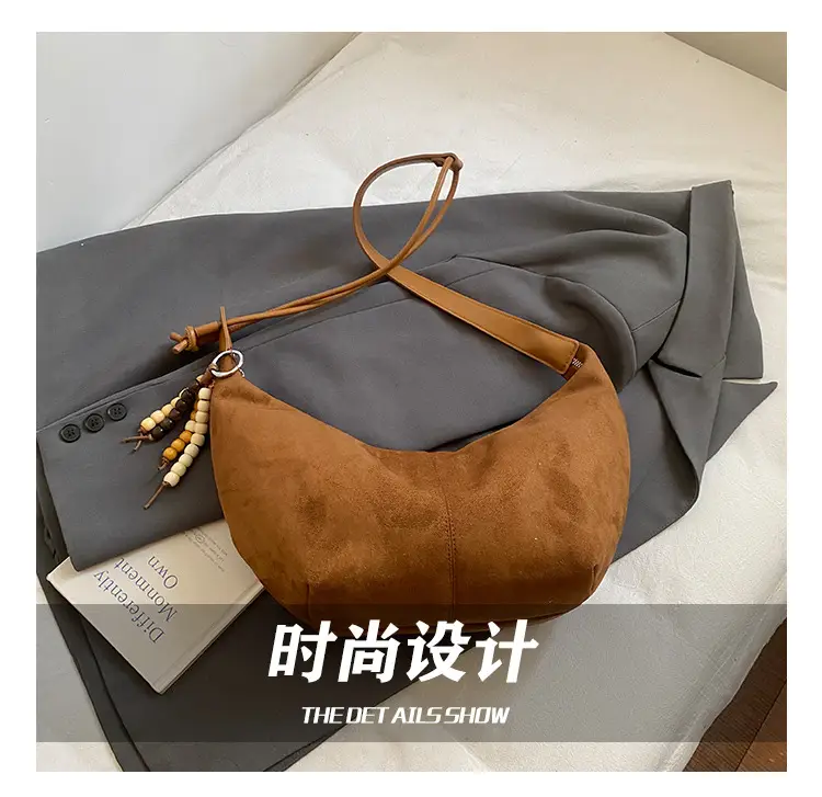 Brown Retro Crossbody Bag for Women 2026 — feature 6