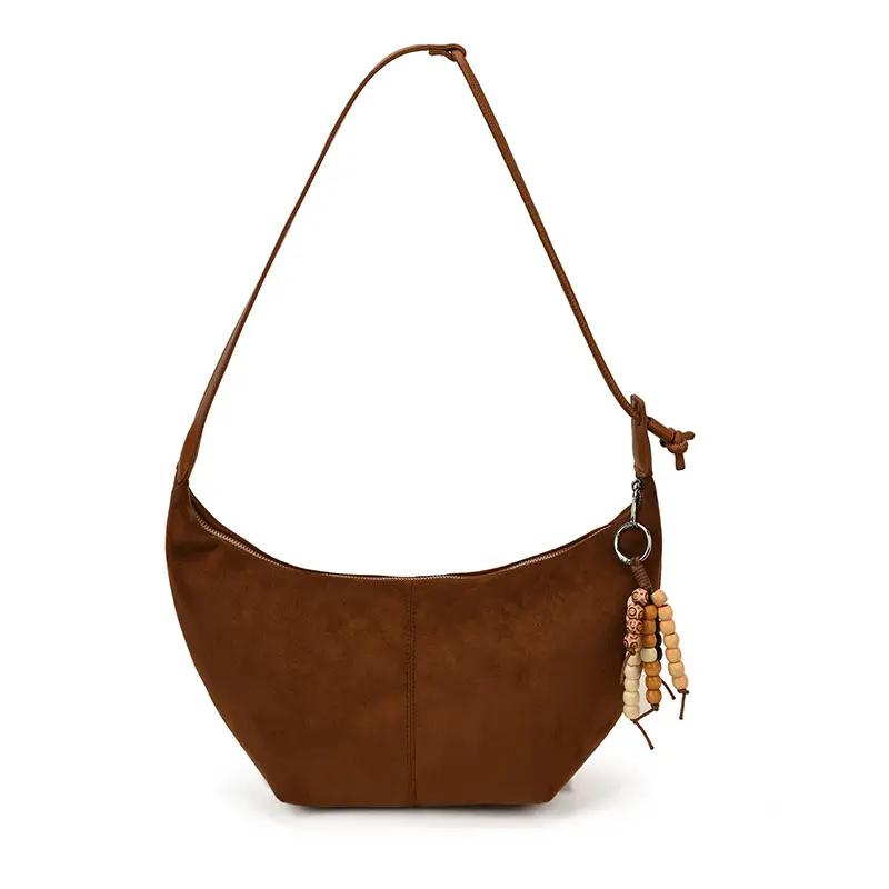 Brown Retro Crossbody Bag for Women 2026