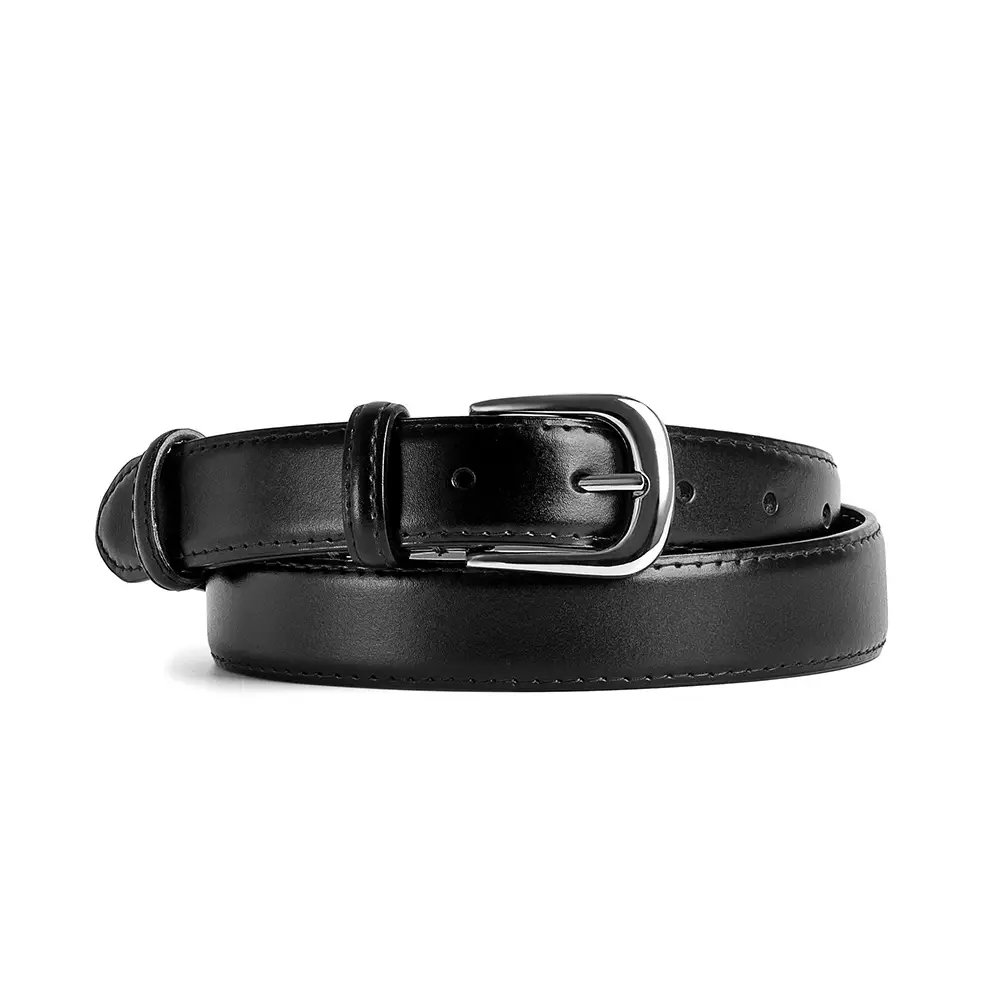 Women Genuine Leather Belt Brown Wide Decorative Belt - Image 9