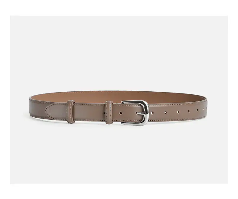 Women Genuine Leather Belt Brown Wide Decorative Belt β feature 10