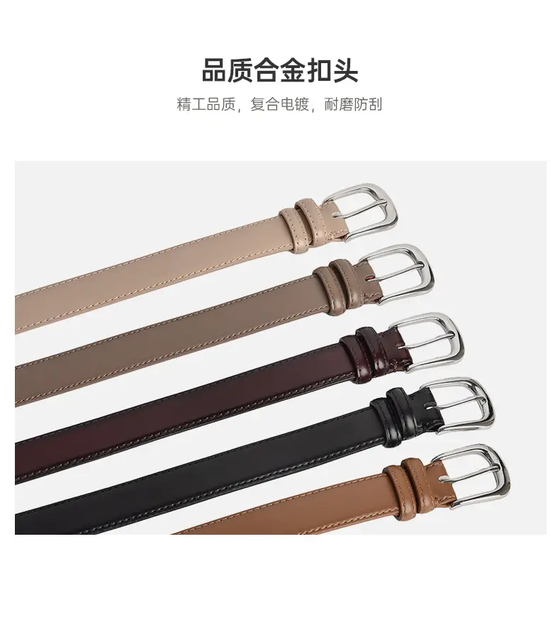 Women Genuine Leather Belt Brown Wide Decorative Belt β feature 5