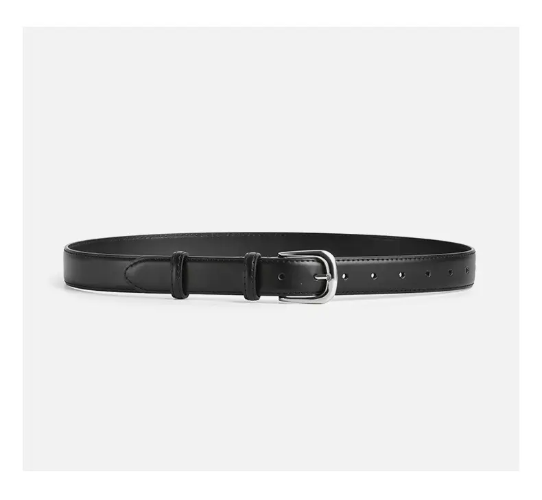 Women Genuine Leather Belt Brown Wide Decorative Belt β feature 9
