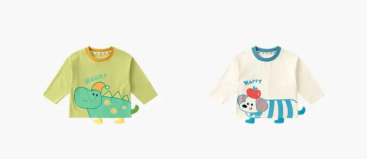 Dudujia Baby Striped T-Shirt for Boys Girls 7A Antibacterial — feature 8