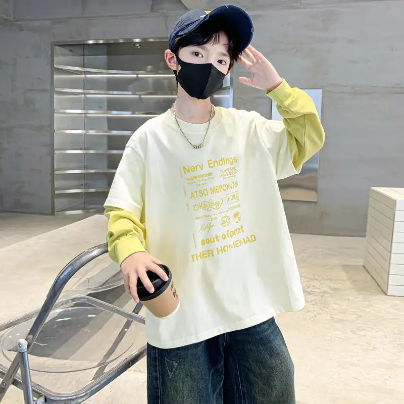 Children's Cool T-Shirt Navy Blue Spring 2026 - Image 6