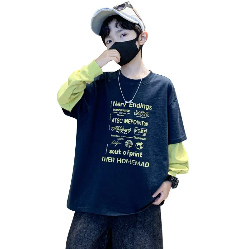Children's Cool T-Shirt Navy Blue Spring 2026 - Image 7
