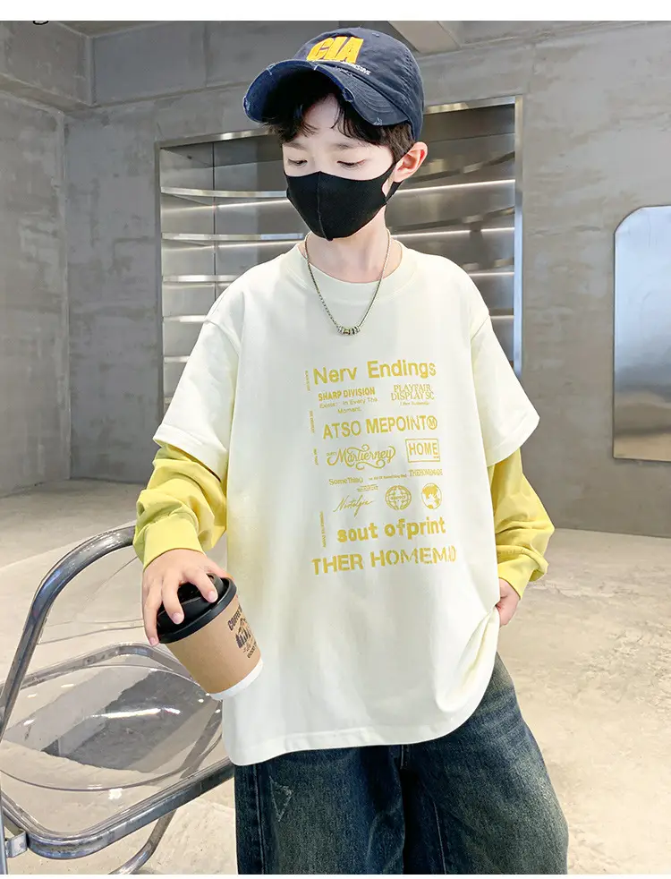 Children's Cool T-Shirt Navy Blue Spring 2026 — feature 13