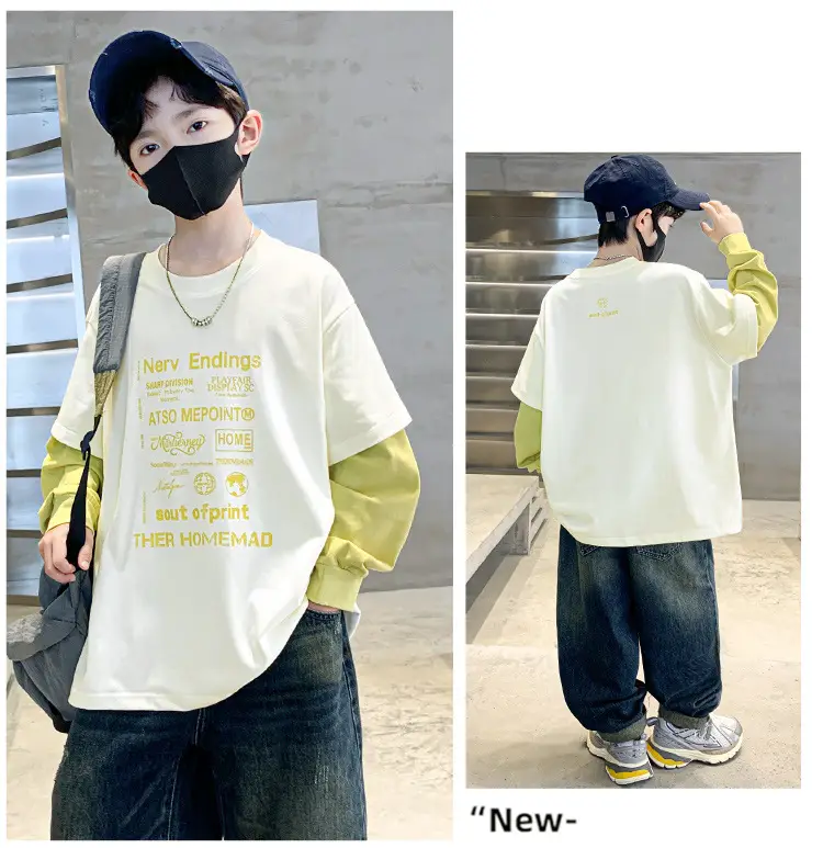Children's Cool T-Shirt Navy Blue Spring 2026 — feature 15