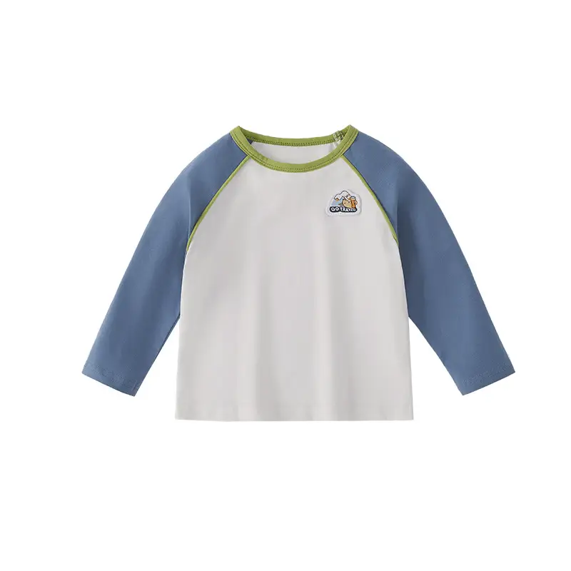 Boys' Base Layer Shirt Baby Spring Top Long Sleeve T-Shirt - Image 8