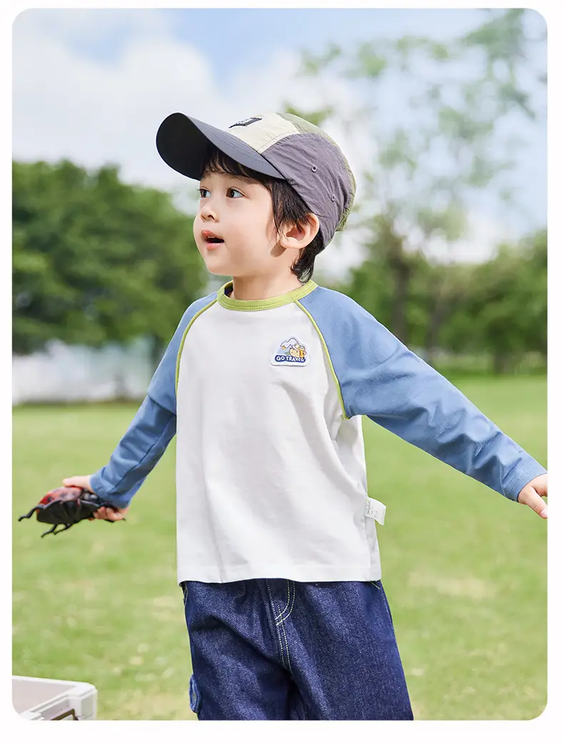 Boys' Base Layer Shirt Baby Spring Top Long Sleeve T-Shirt — feature 15