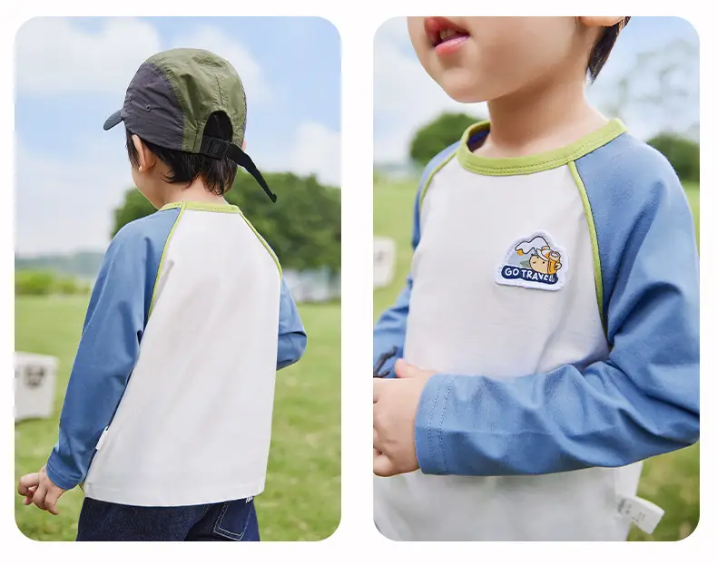 Boys' Base Layer Shirt Baby Spring Top Long Sleeve T-Shirt — feature 16