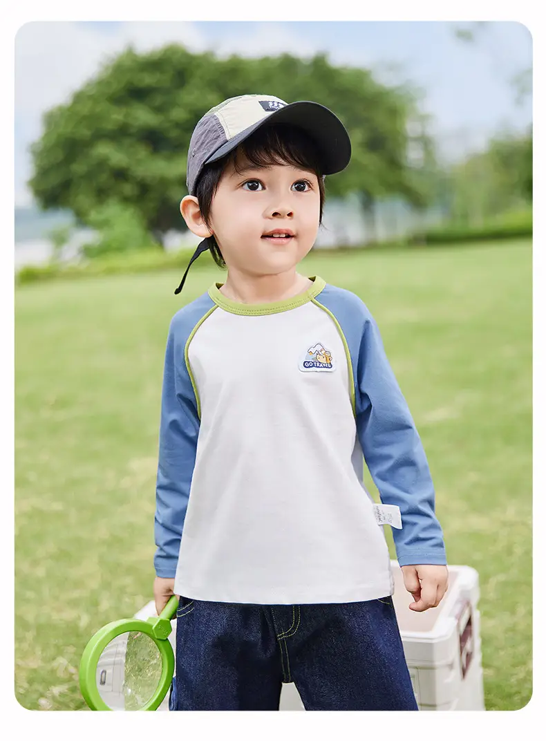 Boys' Base Layer Shirt Baby Spring Top Long Sleeve T-Shirt — feature 17