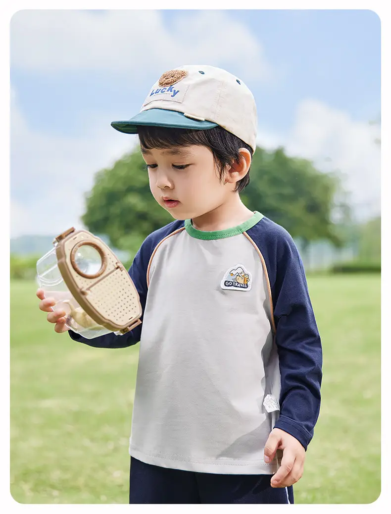 Boys' Base Layer Shirt Baby Spring Top Long Sleeve T-Shirt — feature 19