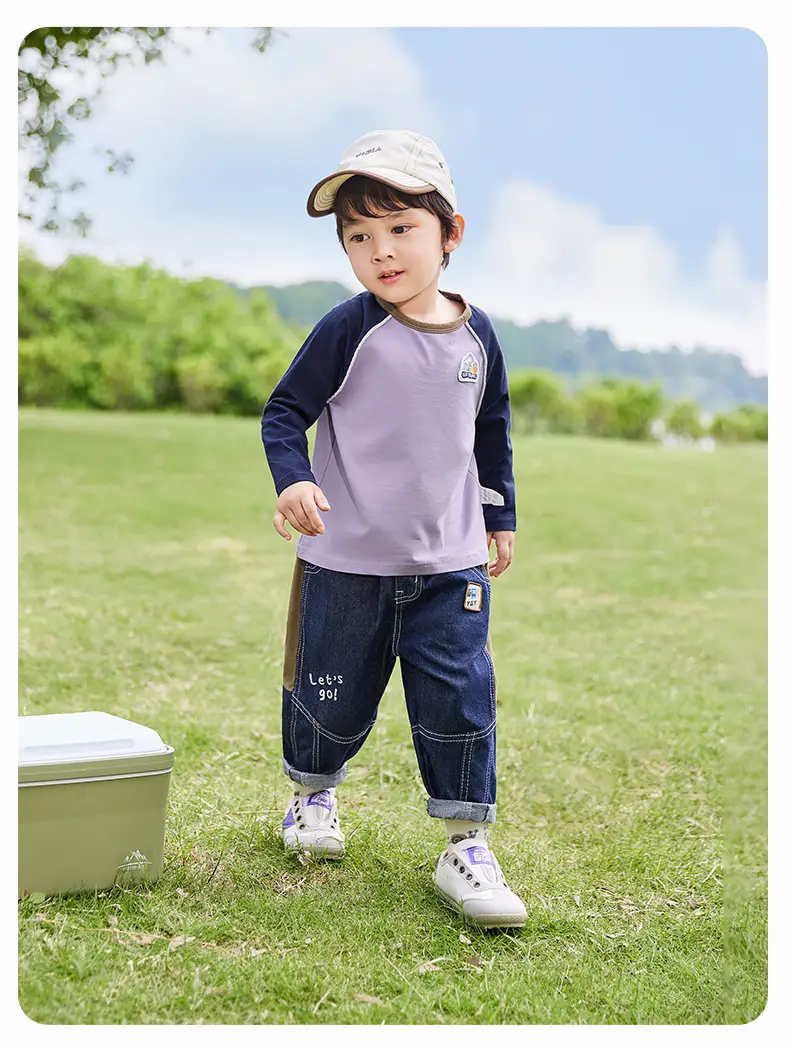 Boys' Base Layer Shirt Baby Spring Top Long Sleeve T-Shirt — feature 23