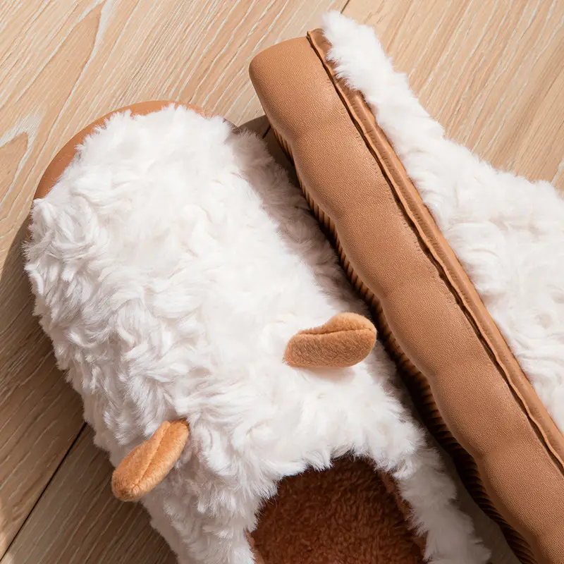 Cross-Border Cotton Slippers for Women Autumn Winter Stain Resistant - Image 9