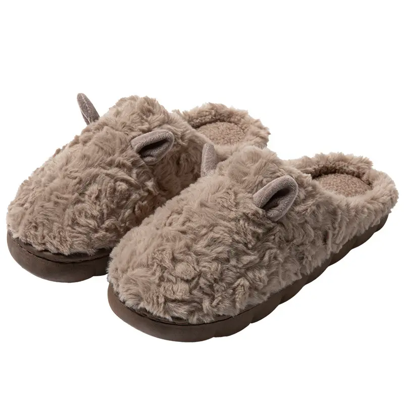Cross-Border Cotton Slippers for Women Autumn Winter Stain Resistant - Image 10