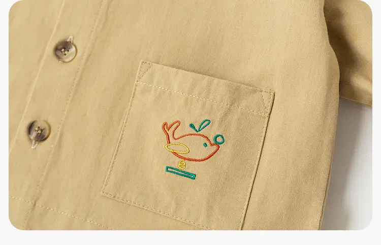 Kids Windbreaker Jacket Yellow Cream Raglan Sleeve T-Shirt — feature 19