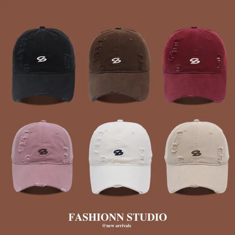 Women's Maroon Duckbill Baseball Cap with Brand Logo - Image 9