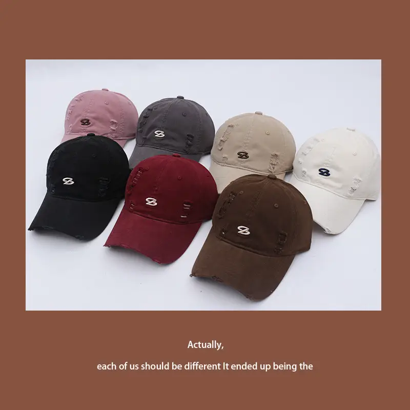 Women's Maroon Duckbill Baseball Cap with Brand Logo — feature 1