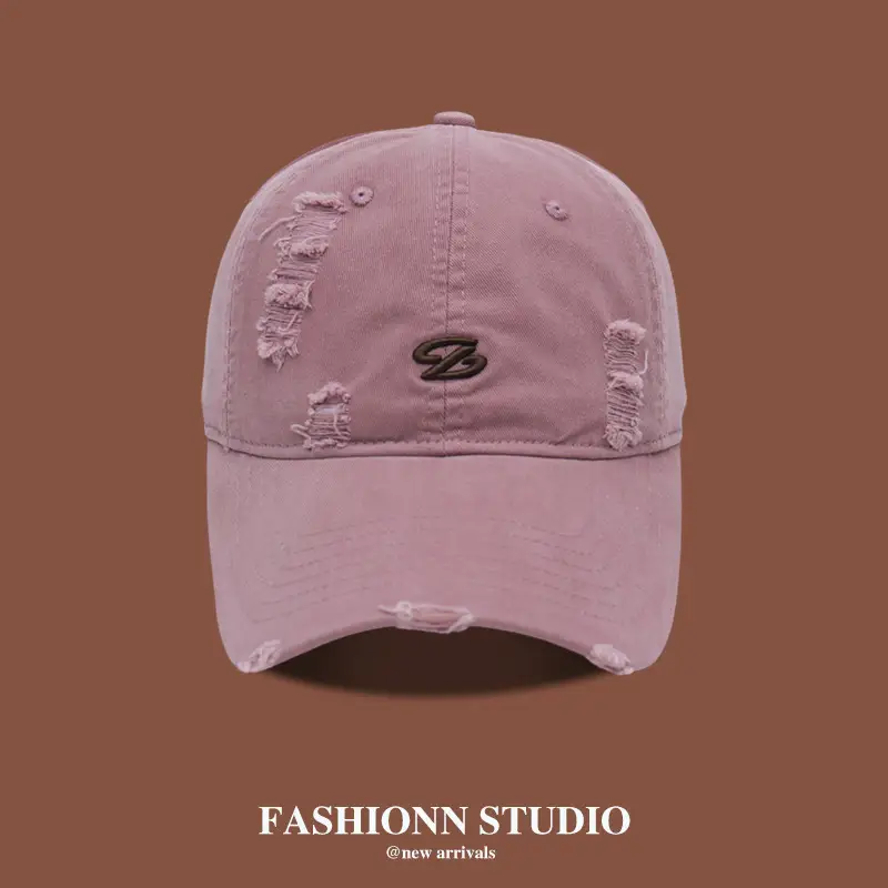 Women's Maroon Duckbill Baseball Cap with Brand Logo — feature 3