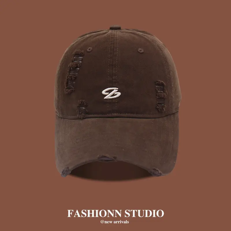 Women's Maroon Duckbill Baseball Cap with Brand Logo — feature 6