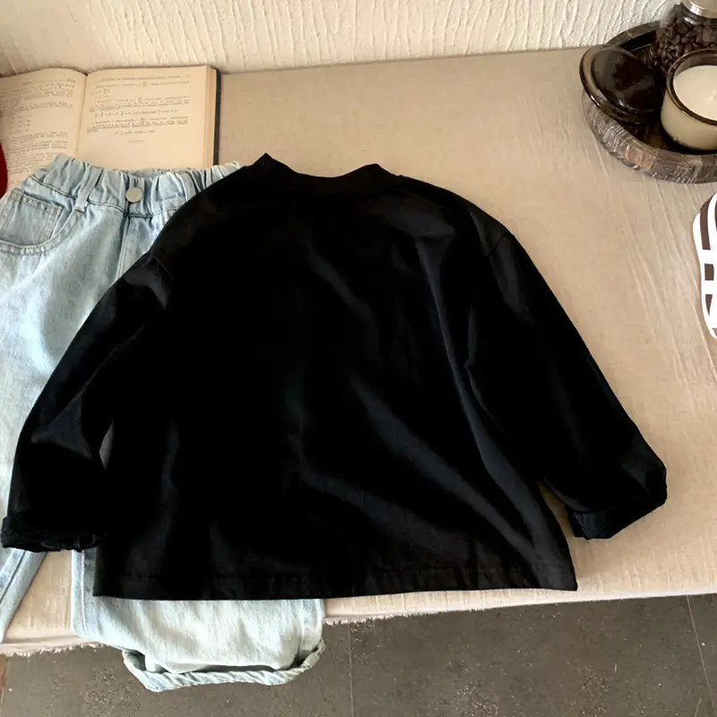 2025 Boys Printed Sweatshirt Black 1984 Club — feature 7