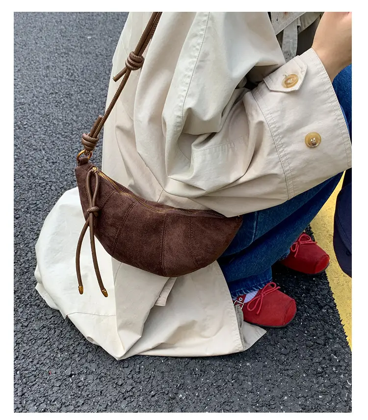 Korean Style Frosted Underarm Bag Women Yellow — feature 13
