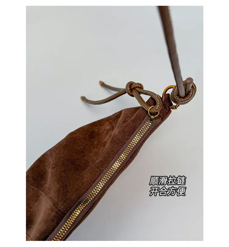 Korean Style Frosted Underarm Bag Women Yellow — feature 9