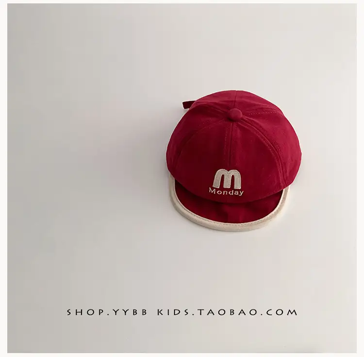 Korean Trendy Letter Kids Hats Warm Windproof Baseball Caps — feature 14