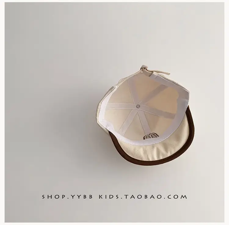 Korean Trendy Letter Kids Hats Warm Windproof Baseball Caps — feature 6