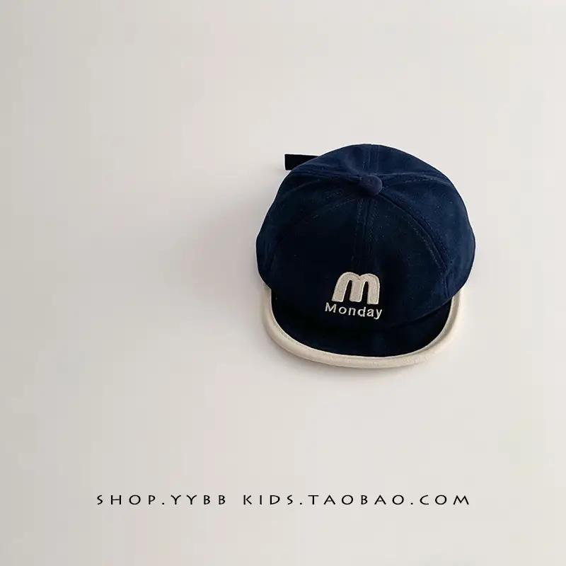 Korean Trendy Letter Kids Hats Warm Windproof Baseball Caps - Image 5