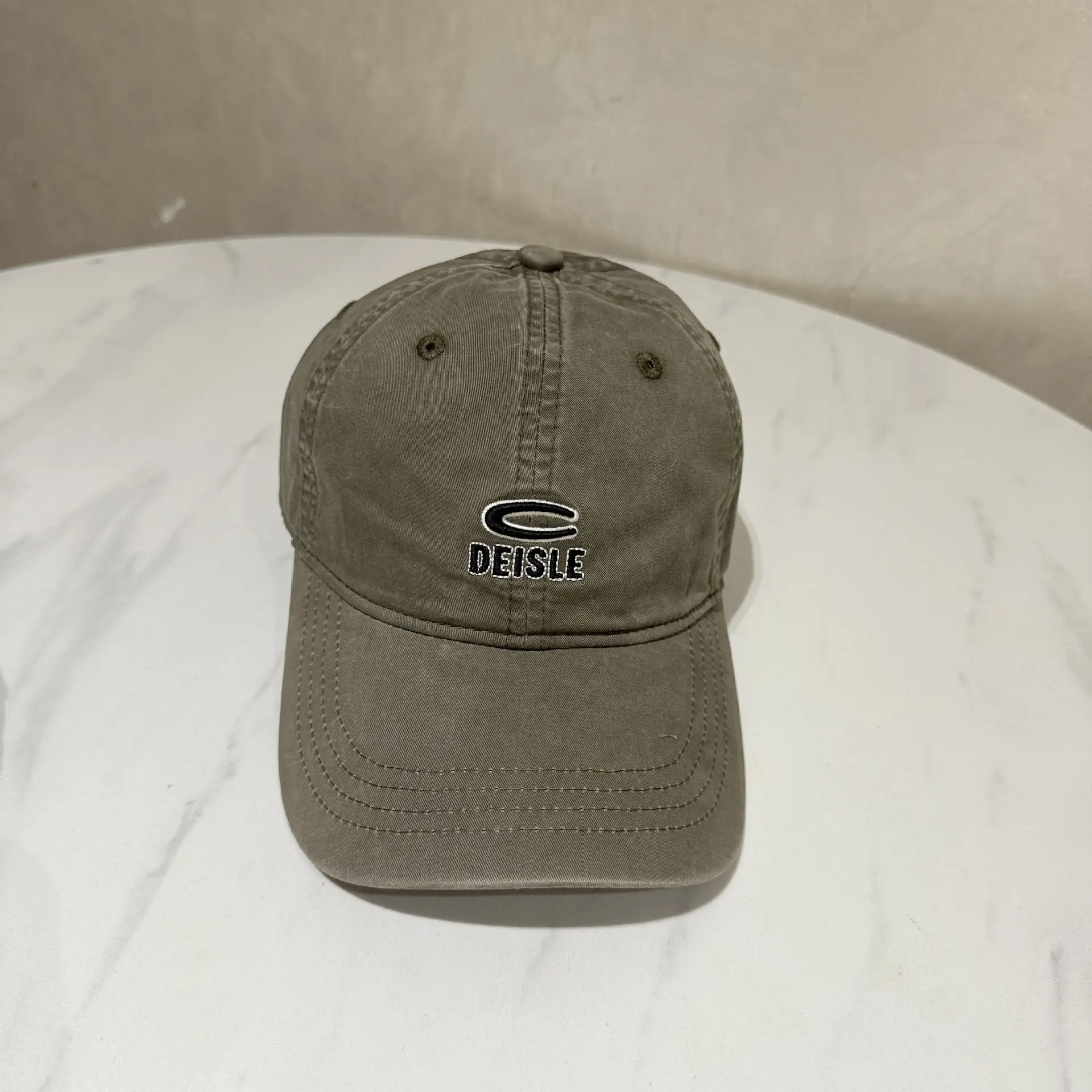 Black Korean Style Baseball Cap for Women with Embroidery - Image 2