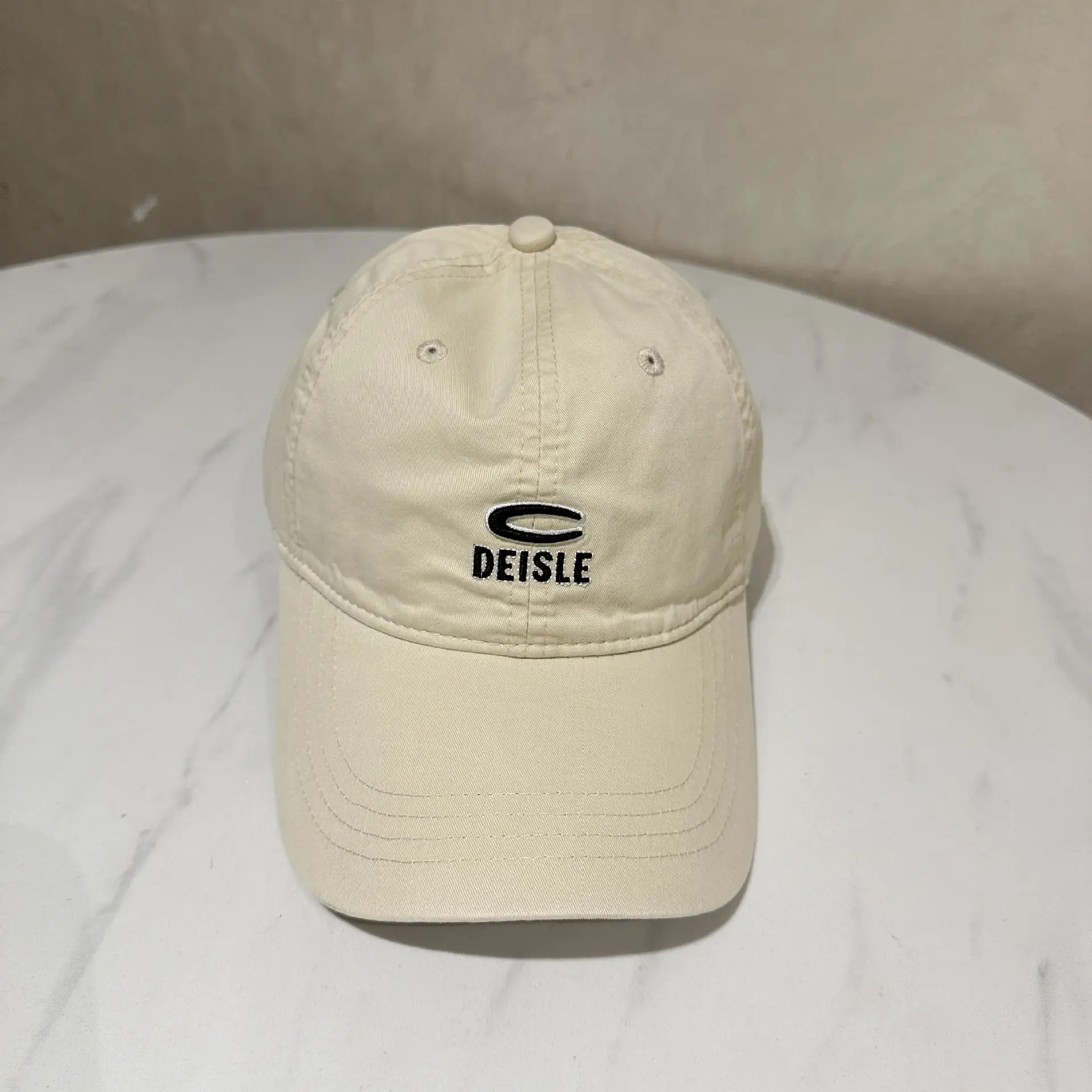 Black Korean Style Baseball Cap for Women with Embroidery - Image 3