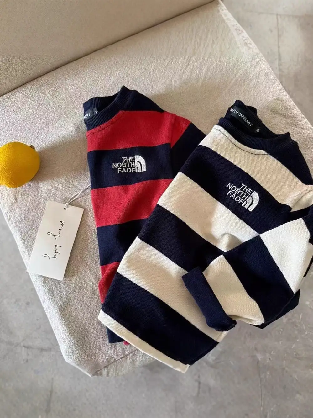 Children Striped T-Shirt Boys Cotton Medium Autumn 2025 - Image 7