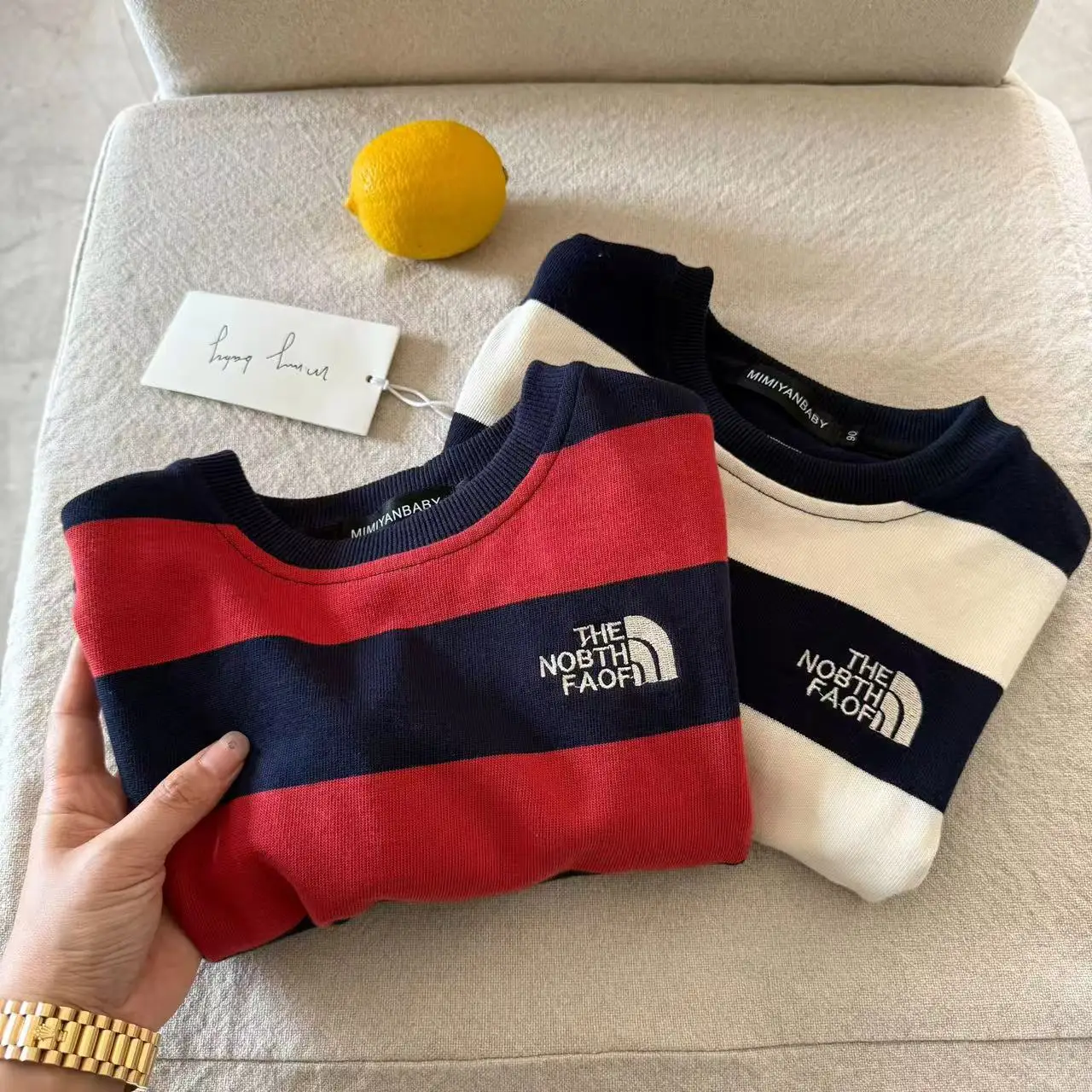 Children Striped T-Shirt Boys Cotton Medium Autumn 2025 — feature 8