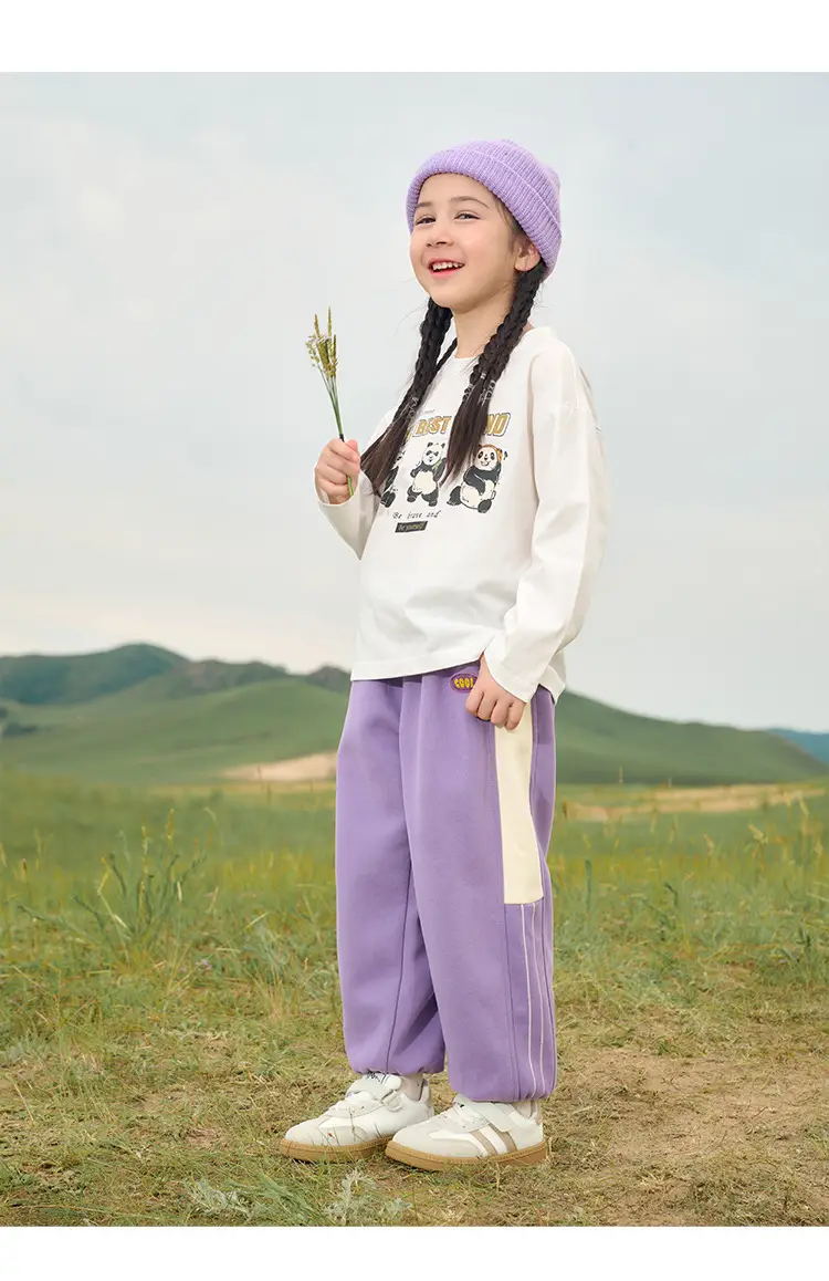 Cotton Long Sleeve T-Shirt Set for Kids Boys Girls — feature 18