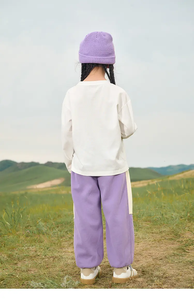 Cotton Long Sleeve T-Shirt Set for Kids Boys Girls — feature 20