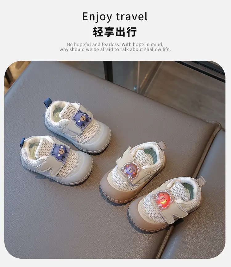 Children's Casual Toddler Shoes 2025 Summer Sandals Baby Soft Sole Non-Slip Beginner Baby Shoes Fashion Shoes — feature 1