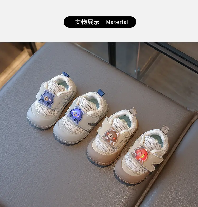 Children's Casual Toddler Shoes 2025 Summer Sandals Baby Soft Sole Non-Slip Beginner Baby Shoes Fashion Shoes — feature 6