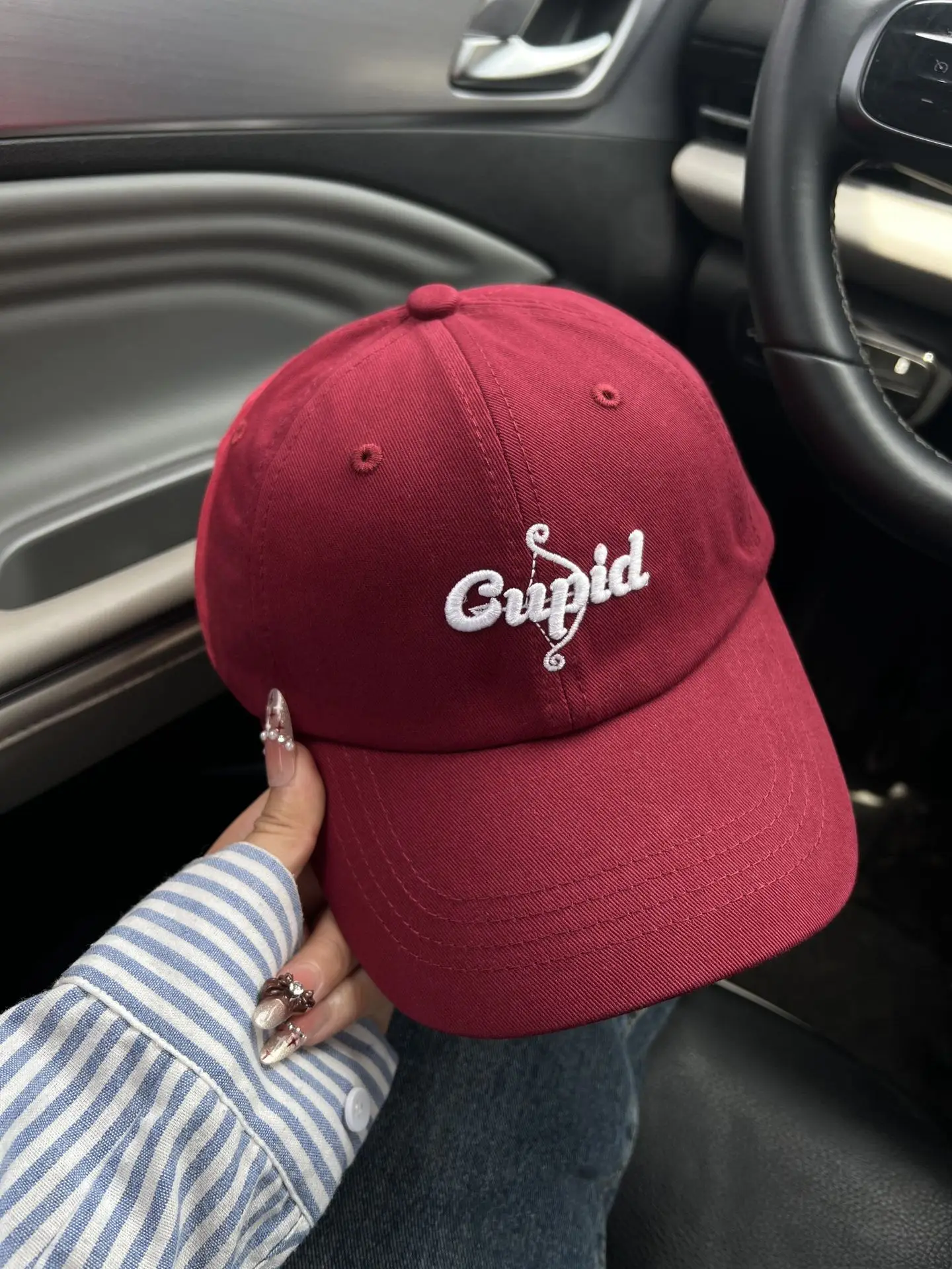 2025 Korean Style Pink Duckbill Cap for Women — feature 1