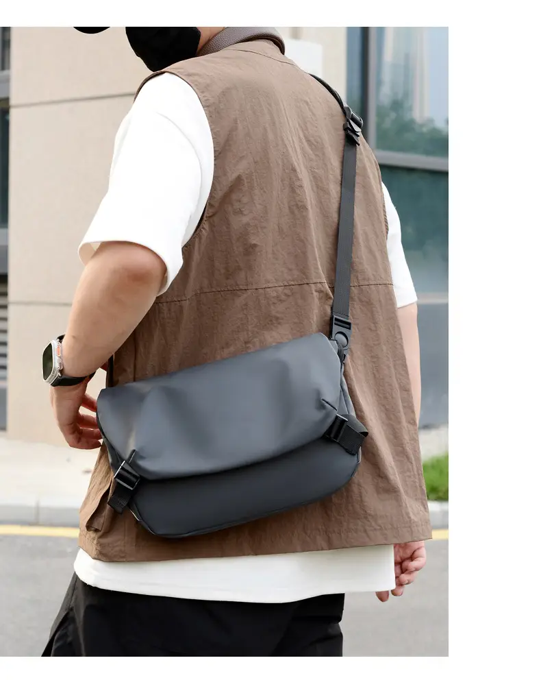 Men's Large Capacity Crossbody Bag Cover Trolley Travel — feature 30